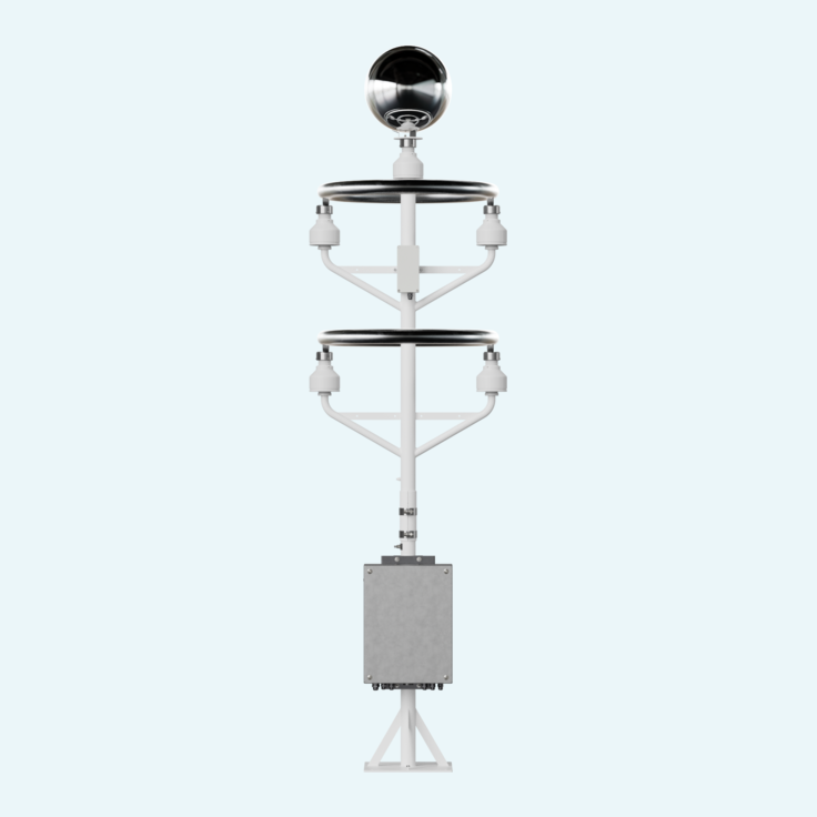   Thunderstorm detector for long-range lightning warning BTD-300