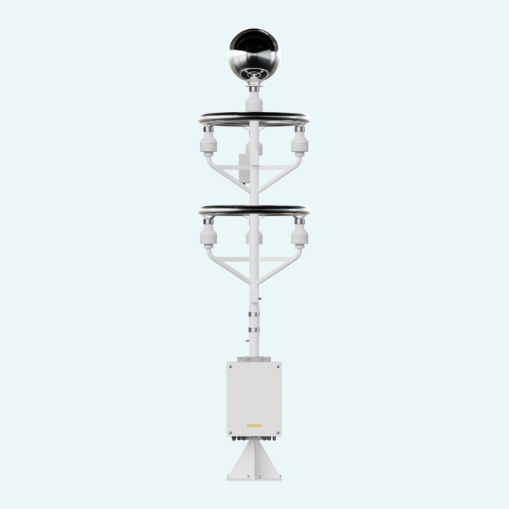 Marine thunderstorm detector for offshore lightning warning BTD-350